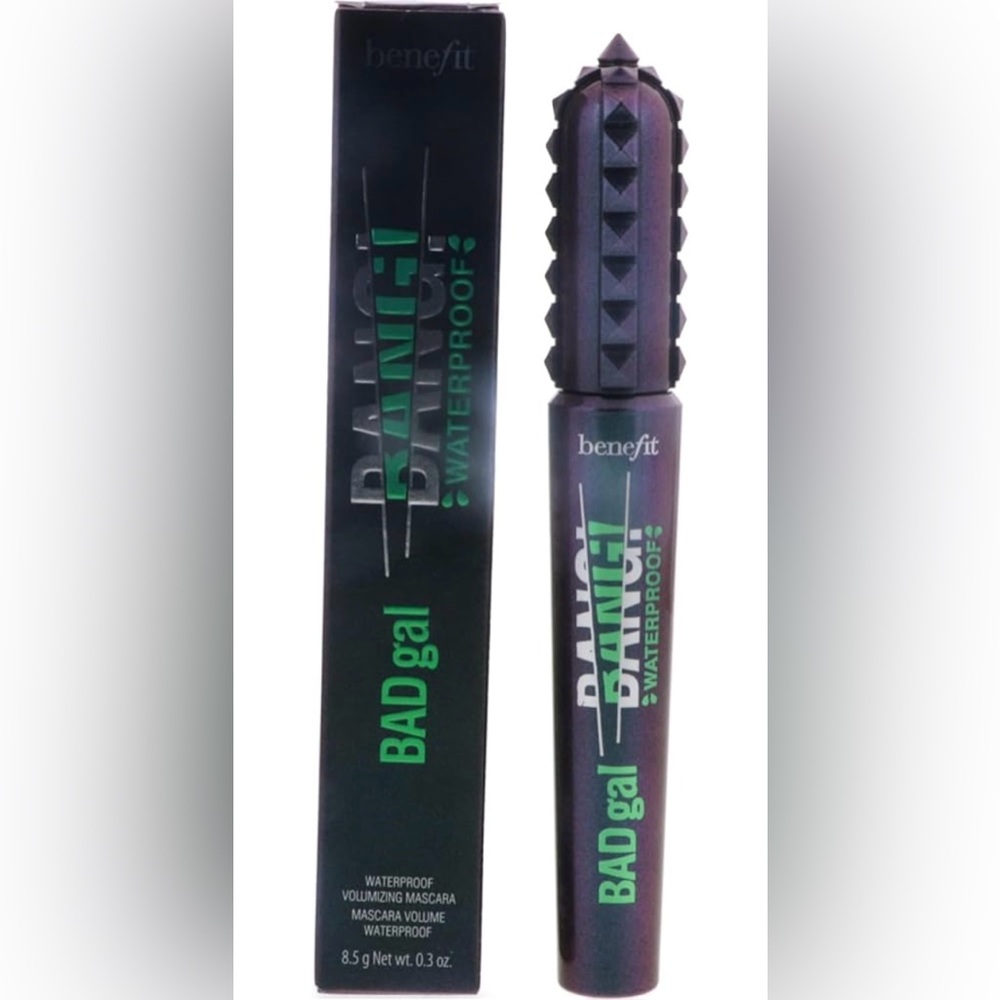 Benefit BADgal BANG! Waterproof Mascara - Black and Green - Picture 1 of 4